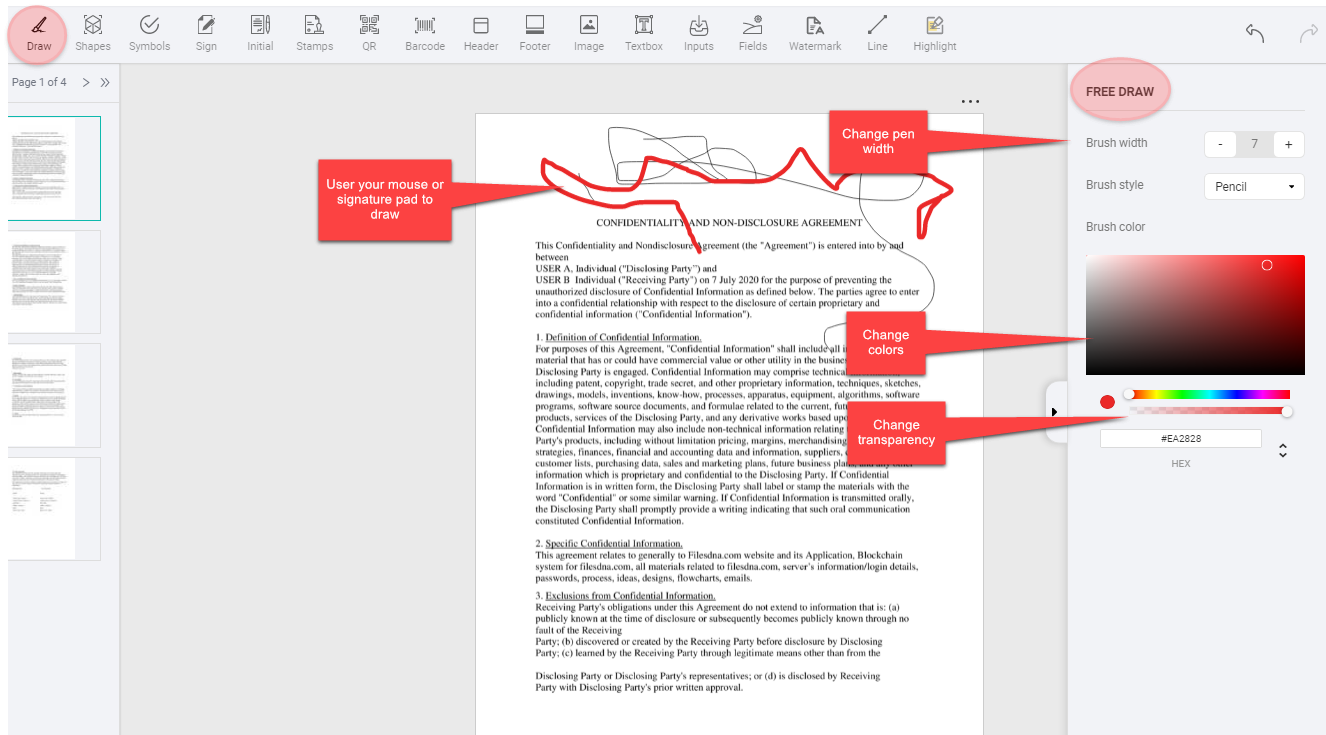 Edit Document