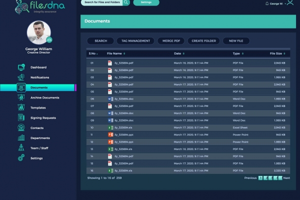 Documents Cloud document management system